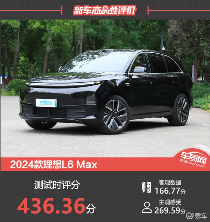 2024 款理想 L6 Max 新车商品性评价：全面解析理想 L6 Max 的性能与特点