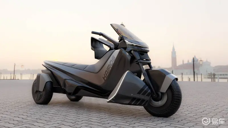 法国设计师推出创新电动三轮摩托车Kairos EV，安全性能超乎想象(图1)