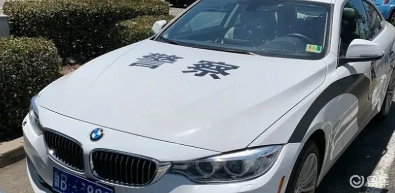 “中国警车”现身美国街头 悬挂鲁b车牌 交警当场懵圈了易车 